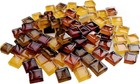 100 Pieces Bulk Mosaic Tiles Assorted Color Opaque Mosaic Glass Crafts Suppli   