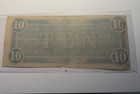 1864 Confederate States Of America  10 Note     T-66