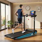 3 5hp Powerful Treadmill 15  Incline Walking Pad Quiet Walking Pad Treadmillgift