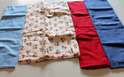 Quilt Kit  322     Red White Blue Floral Print     3  Yds High Quality Cotton