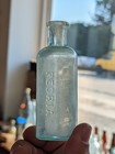 Dug 1870 s Hinge Mold Hc Farrells Arabian Liniment Peoria Illinois Bottle
