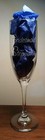 Personalized Double Hearts Wedding Champagne Toasting Flutes Glasses