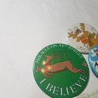 Lot Of 5 Vtg Pin Back Buttons 80s 90s 00s