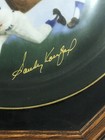 Sandy Koufax Signed  Dodgers Plate Framed Mint Gold Autograph Le  1000 Cbm Coa