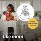 Graco Simple Sway Baby Swing With Adjustable Speeds And Plush Seat In Ivy