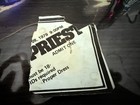 Judas Priest  Louise Rock City 1979 Authentic Ticket Stub Rare Seldom Seen
