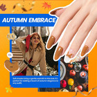 Beetles Gel Nail Polish Kit With U V Light -54 Pcs Gel Nail Kit Four Seasons Glo