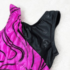 Garland Activewear Fuschia Black Little Kids Leotard - Cm