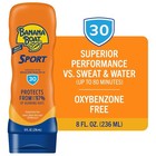 Banana Boat Sport Sunscreen Lotion Spf 30 Broad Spectrum Body Sun Lotion 8 Fl Oz