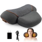 Portable 3-in-1 Neck Massager Pillow With Heat   Vibration - Cervical Pain Relie