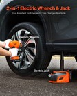 Electric Car Jack 5 Tons  11000 Lbs Portable Jack Storage Kit W remote Control