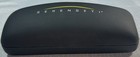 Serengeti Glasses Case Black Hard Shell Synthetic-tan Lining  case Only  Euc