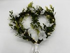 Solsew Wedding Flower Girl Wand Heart Shaped Ribbon Stick