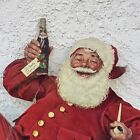 Rare Vintage Christmas Pepsi Santa Norman Rockwell Store Counter Advertising