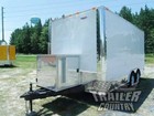 New 8 5 X 16 16  Enclosed Concession Food Vending Bbq Mobile Kitchen Trailer