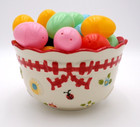 Vnt Bowls Old-world By Tara Gingham Garden 1 Qt 2qt   3 Qt Great Pieces Amazing 