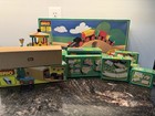 Lot Of Vintage Brio Sweden Wooden Toy Train Track