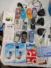 Vintage Nokia Phone Lot Of 3 Nokia Phones  Cases  Cords  Manuals  Etc