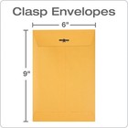 Quality Park 6 X 9 Clasp Envelopes  And Gummed 6 X 9 Inches  Kraft
