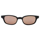 Mf Lockdown Motorcycle Sunglasses Black Frames Amber Lens With Free Pouch Kd s