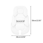 Baby Stroller Cushion Car Seat Insert Baby Head Neck Support Pillow Mattress