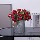 Artificial Flowers Bouquet Red Rose Wedding Decoration Flower Party Home Decor