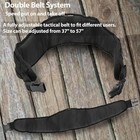 Tactical Battle Belt Duty Belt Law Enforcement Utility Belt Police Belt Set 5 Pc