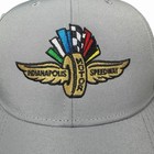 Adidas Indianapolis Motor Speedway Hat Gray Indy 500 Racing Golf Cap Nwt