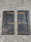 Antique Mills Diamond Slot Machine Original Wood Base Panels Matched Pair
