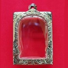 C14 Somdej Case Pendant Amulet Frame Thai Gold Phra Micron Buddha 3 4x4 5 Cm 3pc