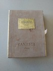 Canasta Playing Cards Congress Vintage Double 52 Deck Case Cel-u-tone Finish