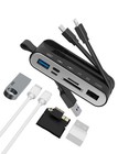 6-in-1 Memory Card Reader  Usb Otg Adapter For Iphone ipad  Usb-c   Usb-a  Micro