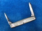 Rare Original Antique Us Union Razor Co  Tidiouite Mother-of-pearl Folding Knife