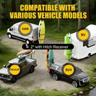 Rv Truck Suv Hitch Mount Kayak Rack Fits Up To 12   Kayaks For Carrier 2   Hitch