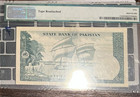 Rare Pakistan  50 Rupees Nd  1964  Specimen P  17s Pmg 50 Net  About Unc  Tape