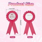 6  X 3  Birthday Ribbon  It s My Birthday Pin  White rose Red