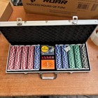 Rally And Roar Professional Poker Set W  Hard Case 500 Chips