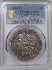 1889-cc Morgan Silver Dollar Pcgs Graded Very Fine Details Reverse Scratches