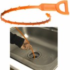 20  Drain Snake Clog Remover Hair Removal Cleaning Tool Plumbing Pipe Sewer