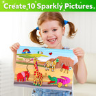 Foil Fun Art Kit For Kids -diy Craft Supplies Ocean Farm Animals Themes