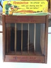 Vintage Remington Hi Speed 22 Bullet Display With Sign 