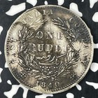 1840 India 1 Rupee Lot c9830 Silver  Nice 