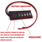 2x 1s Battery Level Indicator 18650 Lipo Li-ion Capacity Tester Meters 3 7v-4 2v