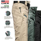 Tactical Cargo Pants Men Work Pants Combat Outdoor Waterproof Hiking Trousers Us