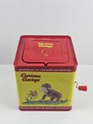 Vintage Curious George Musical Jack In The Box Toy Schylling Working Condition
