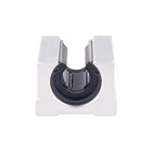 4pcs Sbr16uu Linear Bearings Aluminum Slide Block 16mm Open Linear Ball Slide Un