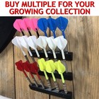 Dart Holder   Wall Mounted   Steel And Soft Tip Darts   Black