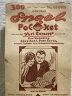 Vintage Engel Pocket Art Corners In Red Made In Usa 1932 Photo Mounting 35 Tips