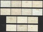 Sierra Leone 1938-44 Kgvi Part Set To 5s Value Sg 188 198 Mint  hinged  Cat   100