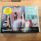 New Speedball Advanced All-in-one Screen Printing Kit W  Uv Lamp   2 Screens